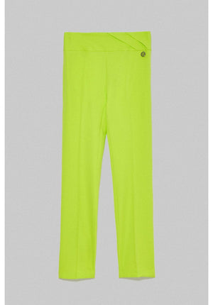 Pantalone verde mela Gaelle